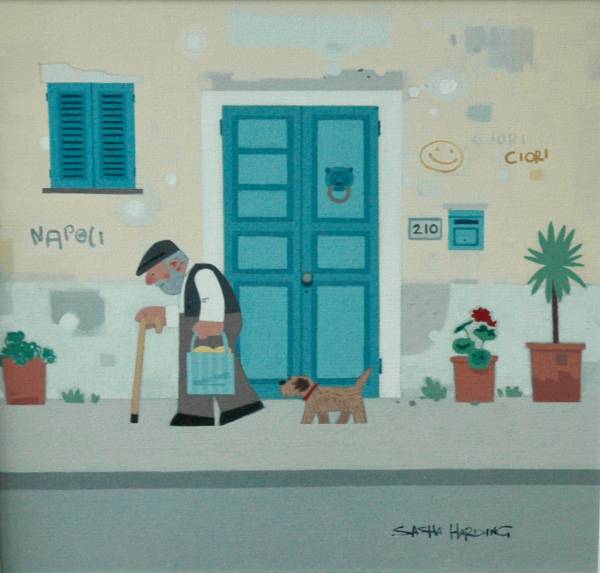 - Acrylic on Canvas, Painting by Sasha Harding, measuring 39 x 41 cm (H x W) framed at 50 x 52 cm £1150
